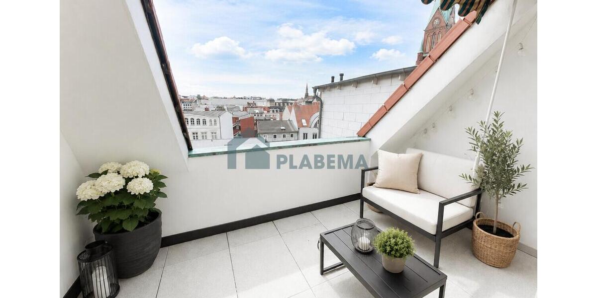 Dachgeschoßwohnung Schwerin - 3.5 Zimmer, 95 m&sup2;, 1.353&euro; | Angebot:26649637