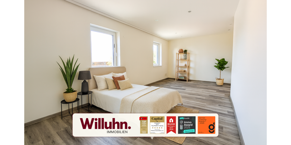 Etagenwohnung Schönwölkau Gollmenz - 4 Zimmer, 140 m&sup2;, 1.222&euro; | Angebot:26705802