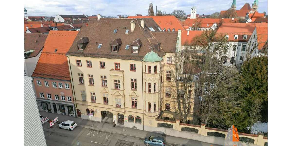 Etagenwohnung Augsburg Innenstadt - 2 Zimmer, 73 m&sup2;, 1.280&euro; | Angebot:25153497