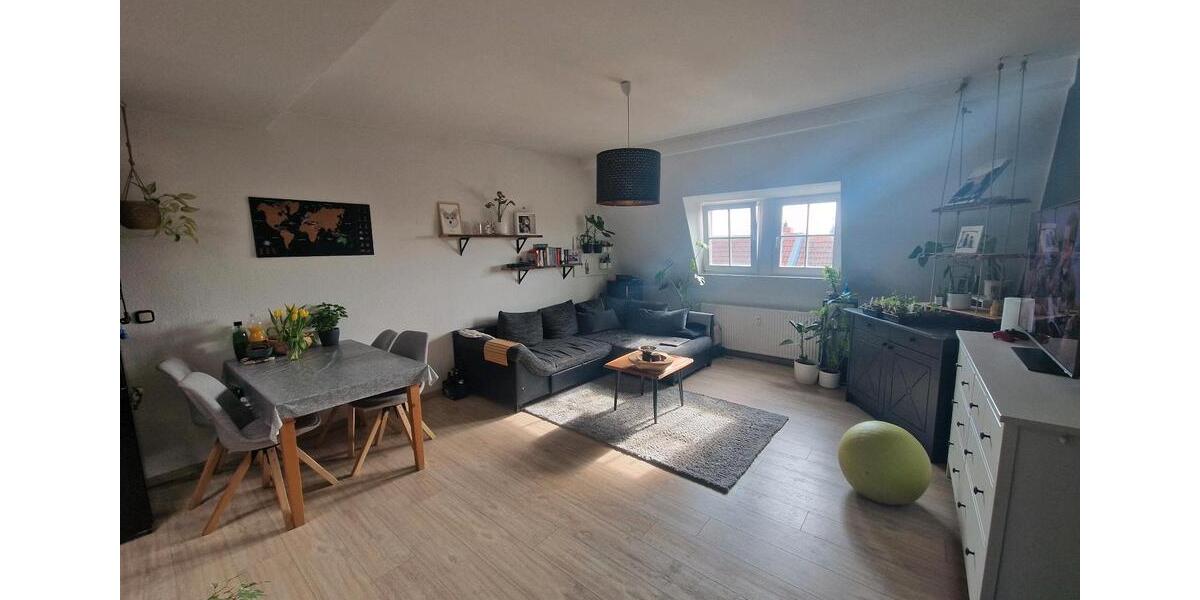 Dachgeschoßwohnung Wismar Altstadt - 2 Zimmer, 47 m&sup2;, 660&euro; | Angebot:25375917
