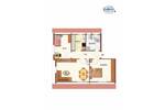 Etagenwohnung Stuttgart Möhringen - 3 Zimmer, 63 m&sup2;, 860&euro; | Angebot:26917430