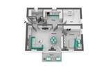 Etagenwohnung Delitzsch - 2 Zimmer, 72 m&sup2;, 792&euro; | Angebot:26740507