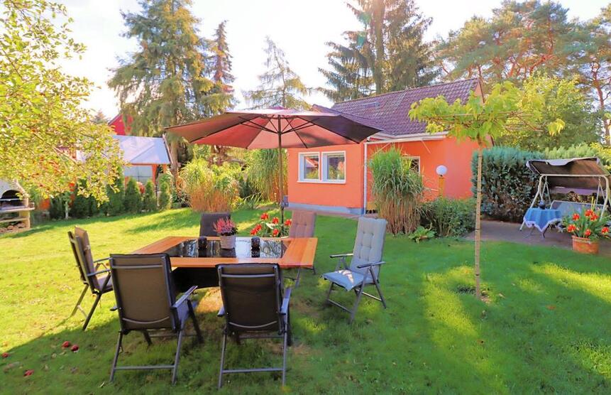 Haus im Grünen mit 600 qm schönen Garten + Sauna - Berlin Süd 4 zimmer