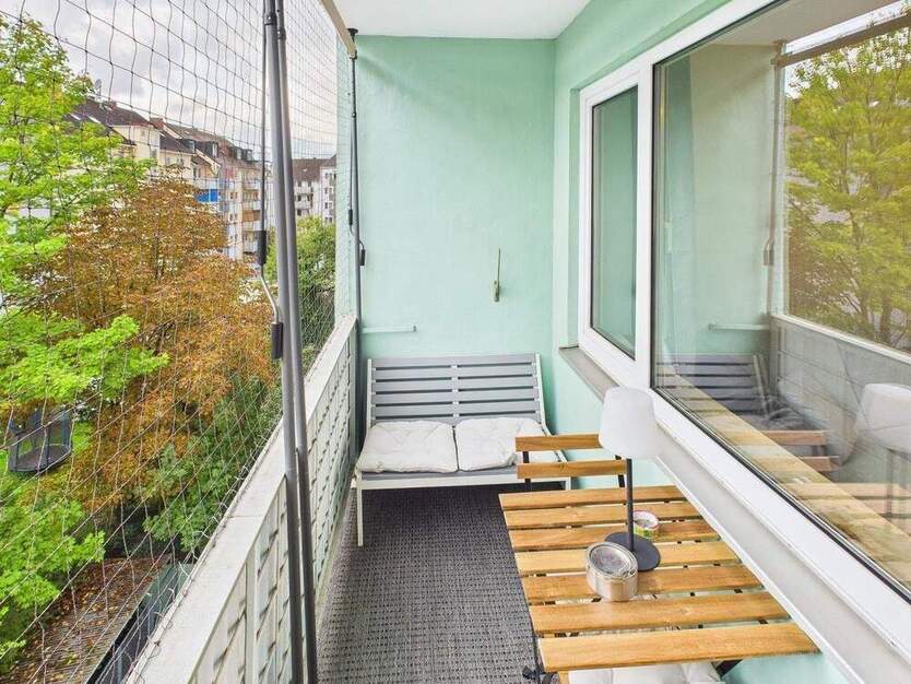 Zentrale 2-Zimmer Wohnung mit Balkon & modernem Ambiente - ab 01.11.2025 verfügbar 2 zimmer