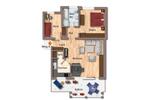 Etagenwohnung Sinsheim - 3 Zimmer, 79 m&sup2;, 1.000&euro; | Angebot:26580141