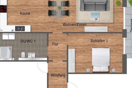 ERSTBEZUG: 2-Zimmerwohnung ab sofort frei! 2 zimmer