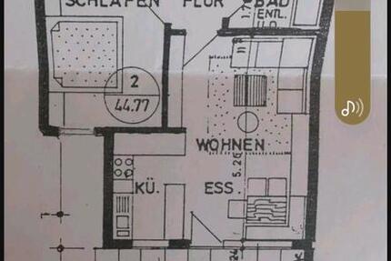 2 Zimmerwohnung 45qm