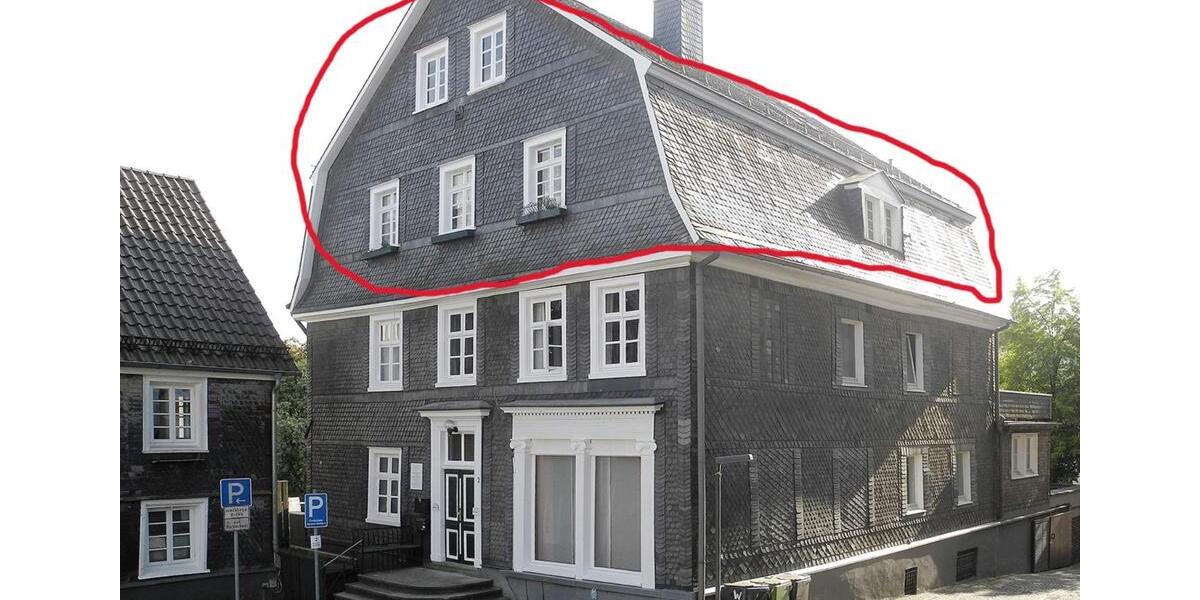 Dachgeschoss Wohnung Zentrum Gummersbach zu vermieten 4 zimmer