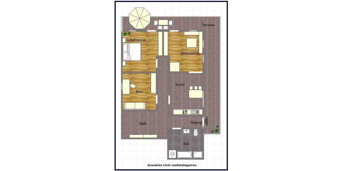 Etagenwohnung Samerberg Törwang - 3 Zimmer, 105 m&sup2;, 1.500&euro; | Angebot:25796814