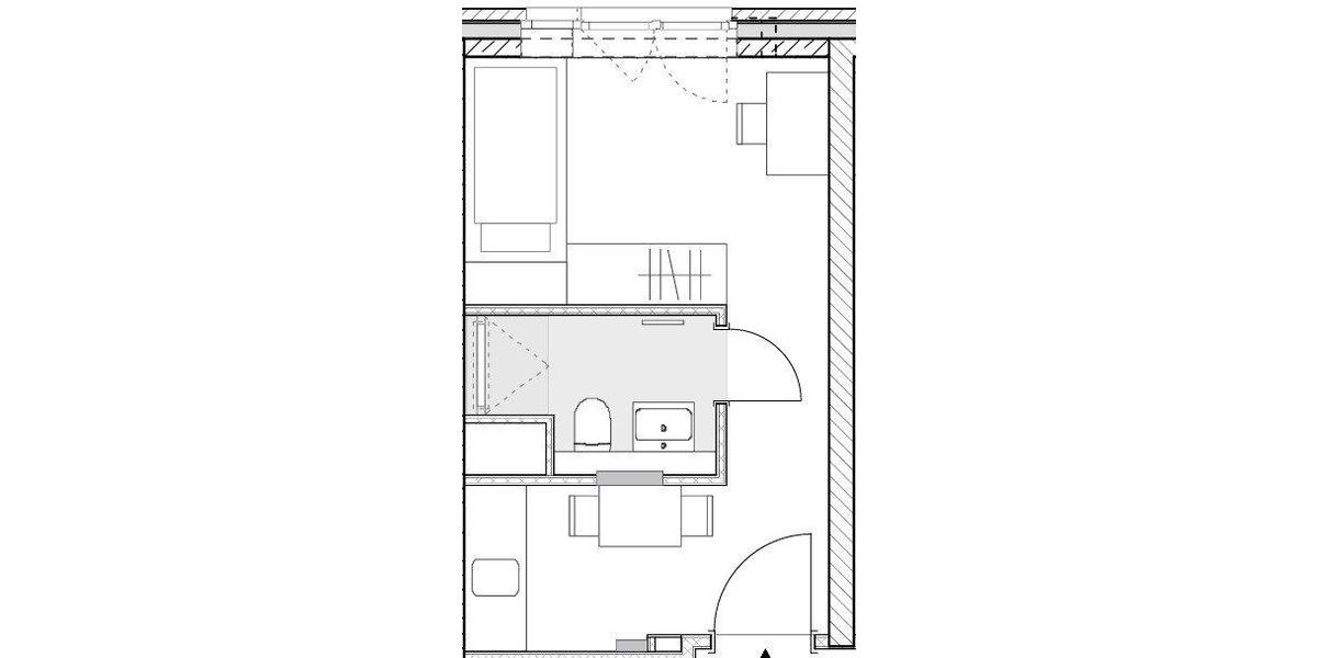 Etagenwohnung Kiel - 1 Zimmer, 20 m&sup2;, 729&euro; | Angebot:26067929