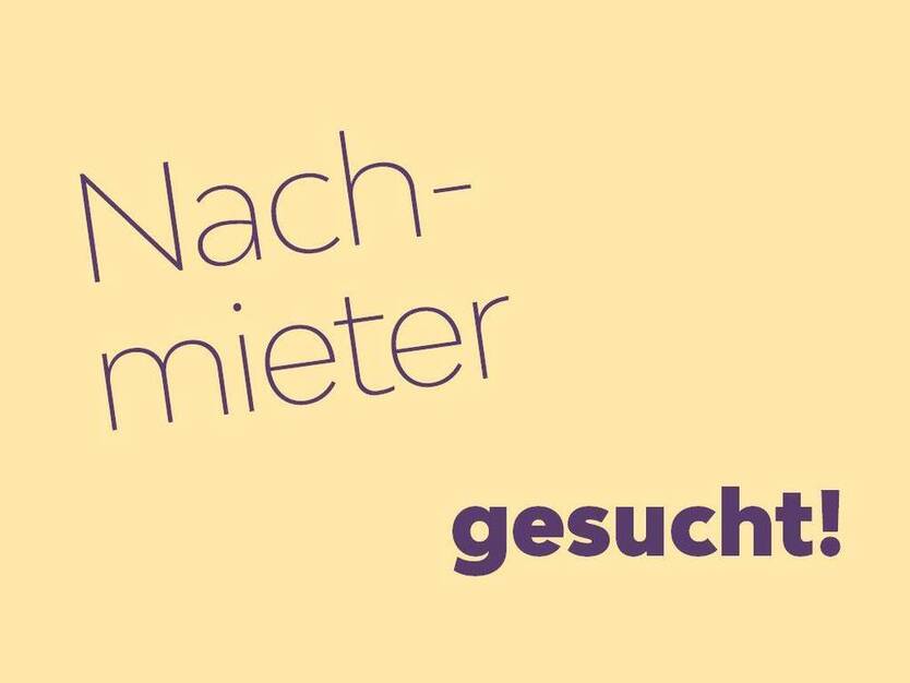 Jetzt einziehen! Nachmieter für helle 3 Raum Wohnung gesucht