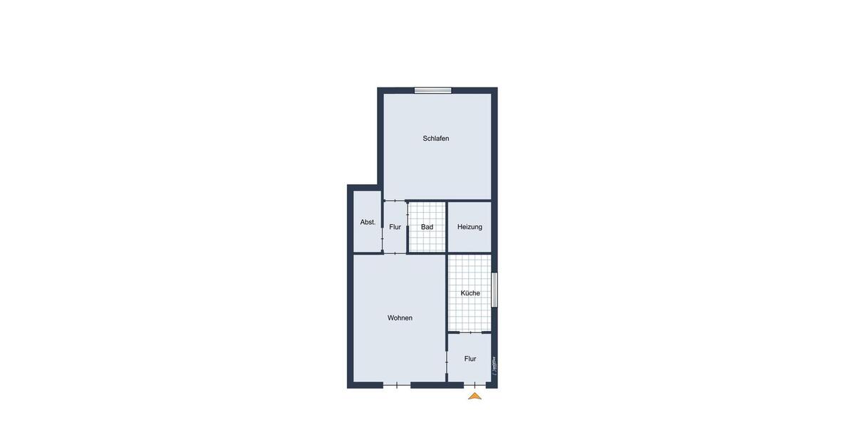 Erdgeschoßwohnung Burg (Dithmarschen) - 2 Zimmer, 51 m&sup2;, 500&euro; | Angebot:26665944