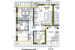 Gemütliche DG.-Wohnung mit 3 Zimmer, Küche, Bad in ruhiger Lage von Zetel, Am Wall 29