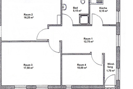 WERKSWOHNUNG FÜR MAX. 5 MITARBEITER ODER MONTEURE 4 zimmer