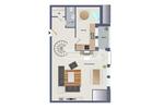 Maisonettenwohnung Scheeßel - 2 Zimmer, 88 m&sup2;, 850&euro; | Angebot:26405336