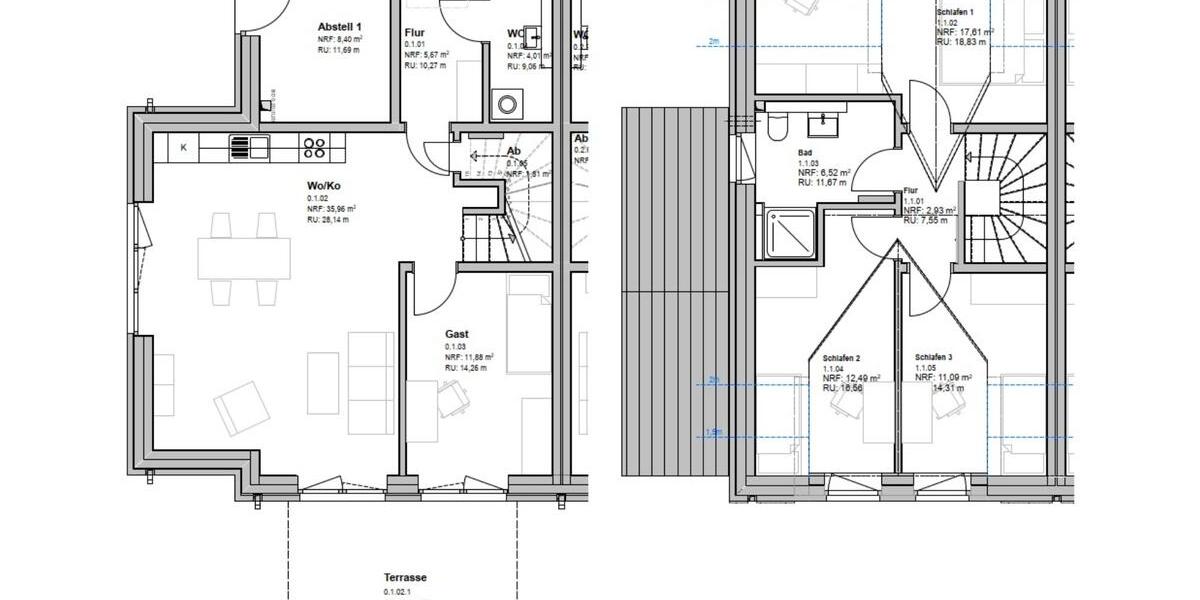 Reihenhaus Wankendorf - 5 Zimmer, 110 m&sup2;, 873&euro; | Angebot:24649847