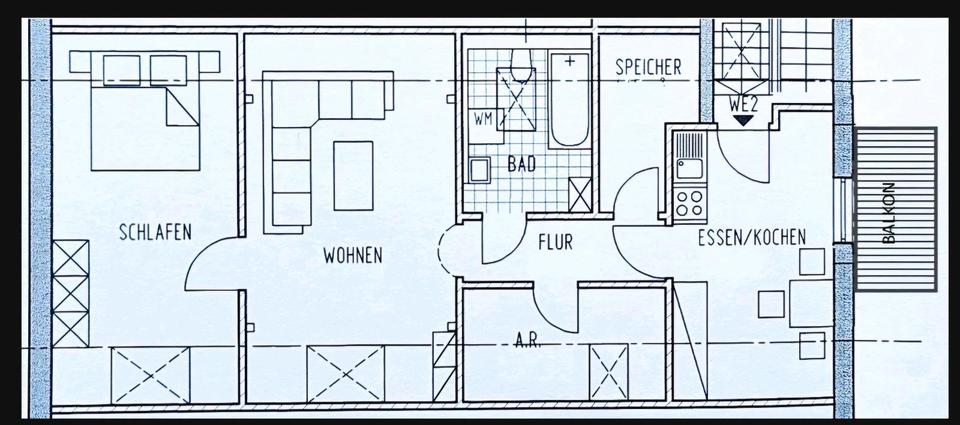 Wohnen auf Zeit Berglern - 2 Zimmer, 57 m&sup2;, 950&euro; | Angebot:20196621