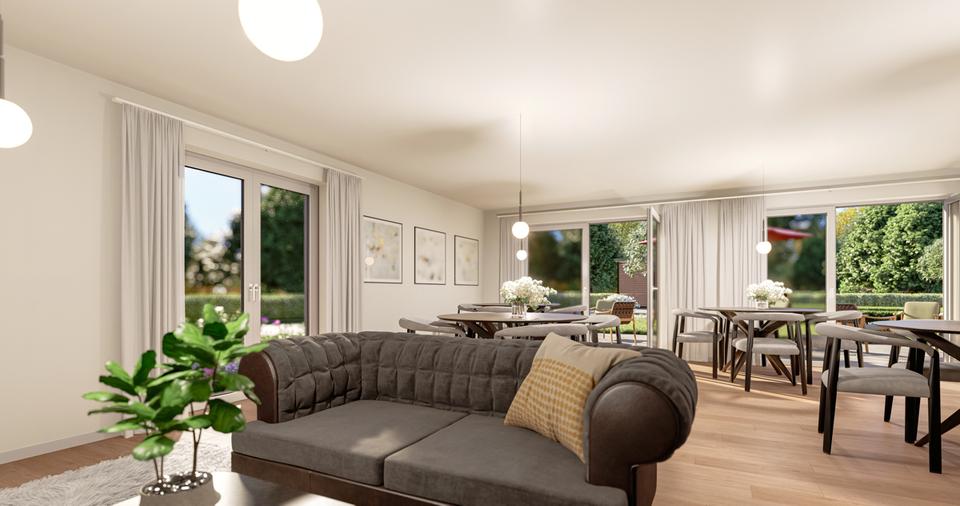 Erstbezug – 1,5-ZKB EG-Wohnung im Betreuten Wohnen, modern, barrierefrei & mit ablösefreier EBK! 1.5 zimmer