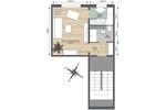 Erdgeschoßwohnung Riesa - 1 Zimmer, 26 m&sup2;, 165&euro; | Angebot:26627349