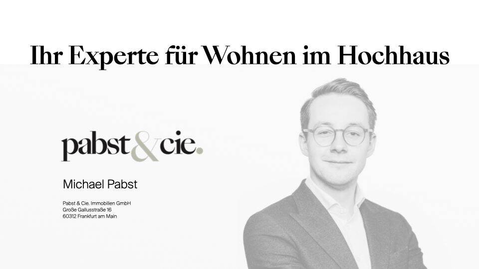 Etagenwohnung Frankfurt am Main Innenstadt - 2 Zimmer, 82 m&sup2;, 2.115&euro; | Angebot:26092972