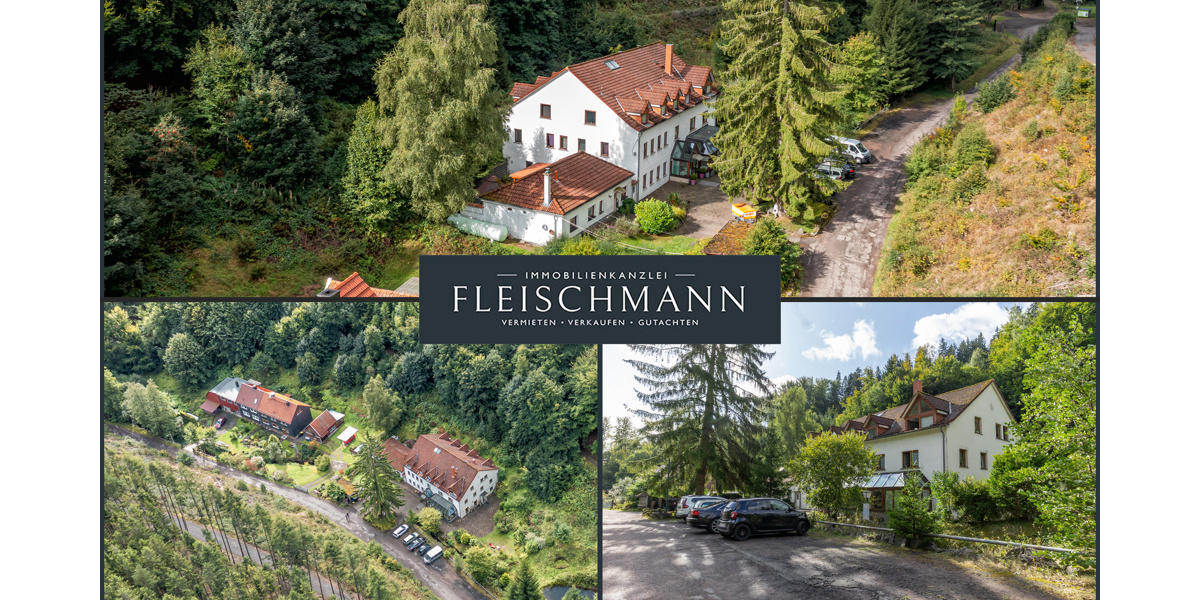 Pension mit 20 Zimmern in ruhiger Lage – ideal für Vermietungs- oder Nutzungskonzepte - Gewerbeobjekt Tambach-Dietharz Dietharz | Angebot:26362110