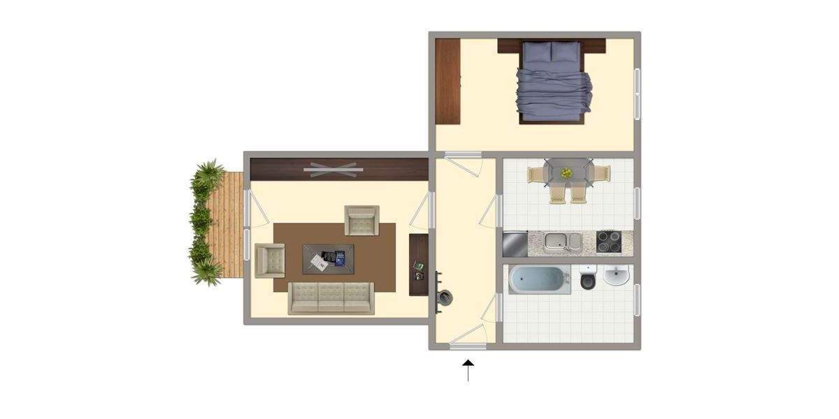 Lebensfreude pur: 2-Zimmer mit Loggia in Top-Citylage 2 zimmer