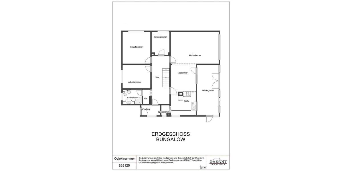 Bungalow Iphofen - 6 Zimmer, 160 m&sup2;, 2.380&euro; | Angebot:25682631