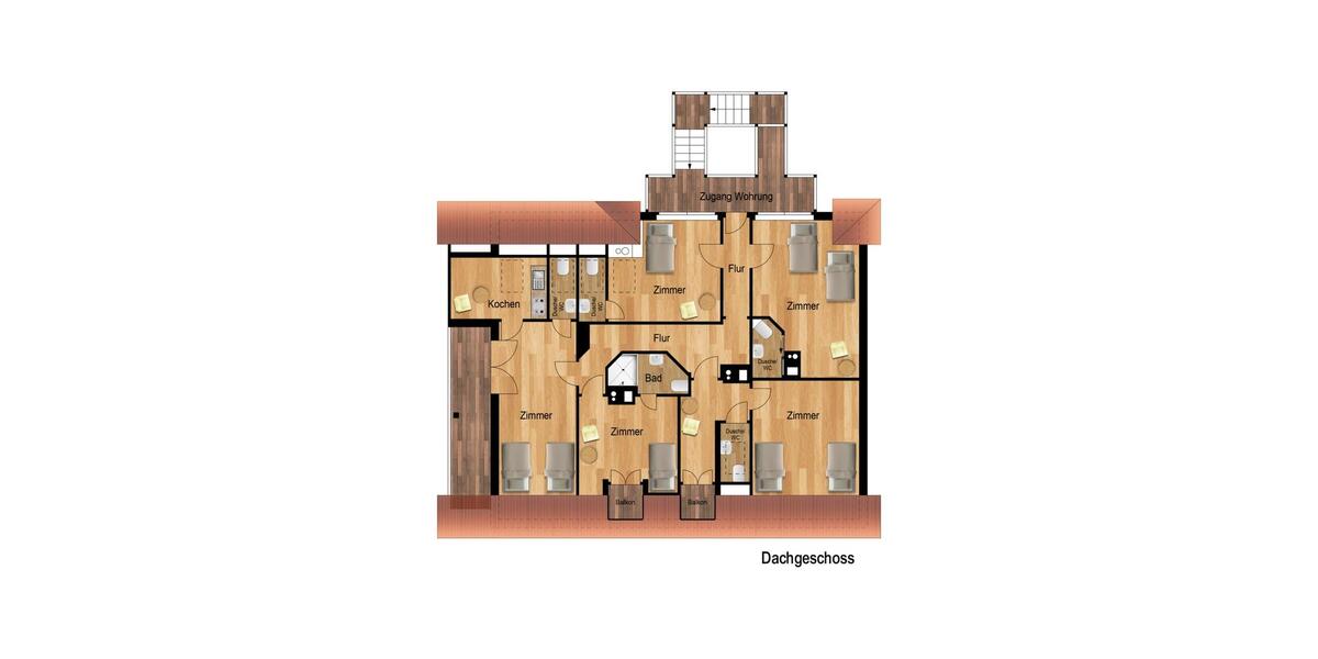 Wohnen auf Zeit Detmold Hakedahl - 10 Zimmer, 250 m&sup2;, 30&euro; | Angebot:24784467