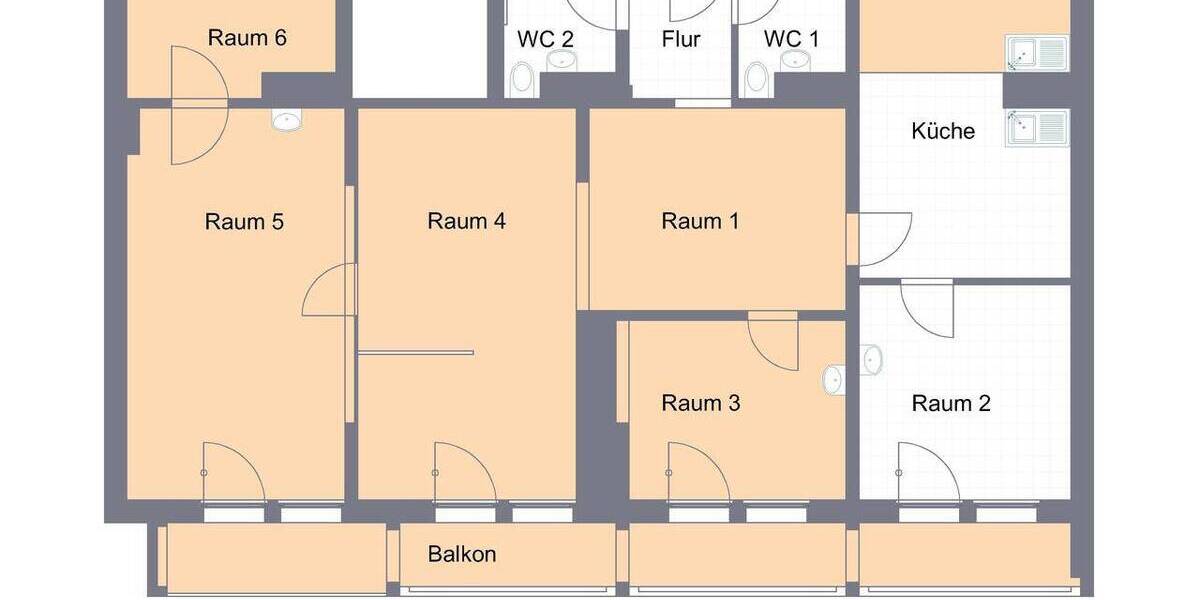 Gewerbeobjekt Chemnitz Helbersdorf - 6 Zimmer, 125 m&sup2;, 653&euro; | Angebot:26733232