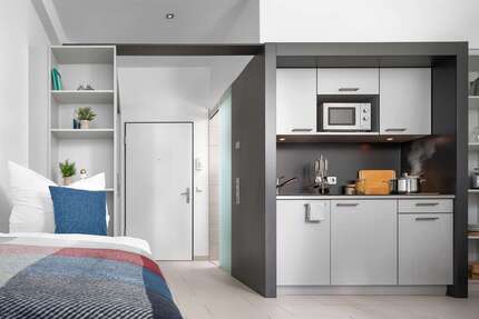 Wohnung Greifswald Fleischervorstadt - 1 Zimmer, 26 m&sup2;, 309&euro; | Angebot:19776995