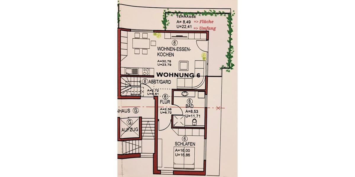 Moderne 3-Zimmer-Maisonette-Wohnung mit Balkon und Einbauküche 3 zimmer