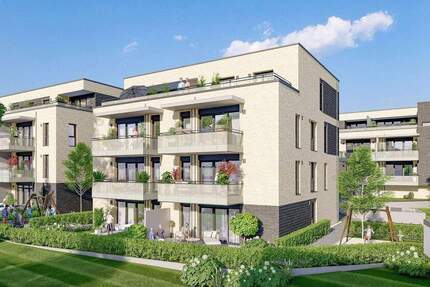 Erstbezug - Helle 3-Zimmer-Wohnung mit Balkon und Aufzug 3 zimmer