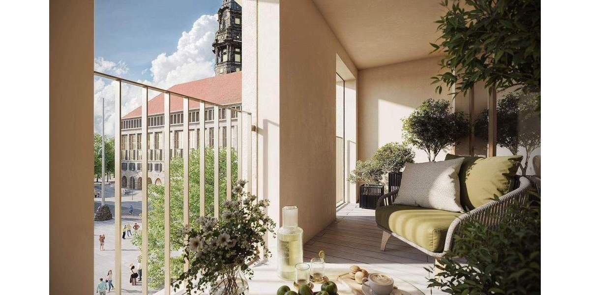 Etagenwohnung Dresden Innere Altstadt - 3 Zimmer, 90 m&sup2;, 1.586&euro; | Angebot:26595102