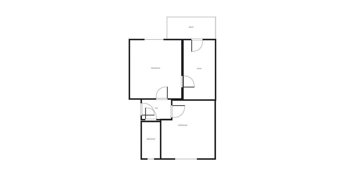 Etagenwohnung Hattingen - 2 Zimmer, 48 m&sup2;, 539&euro; | Angebot:24597556