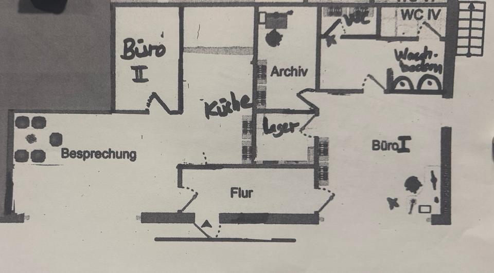 Büro oder Vereinsraum zu vermieten zimmer