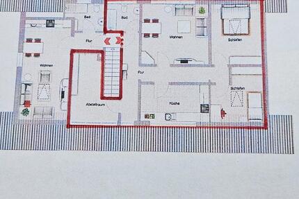 3,5 Zimmer helle DG-Wohnung 3.5 zimmer