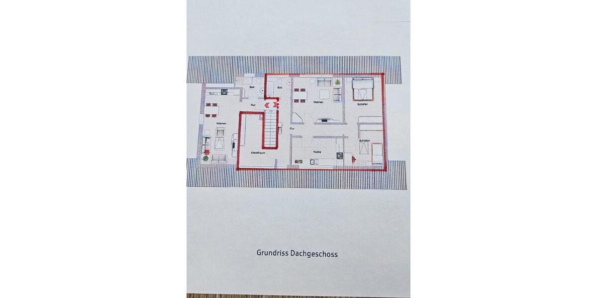 3,5 Zimmer helle DG-Wohnung 3.5 zimmer