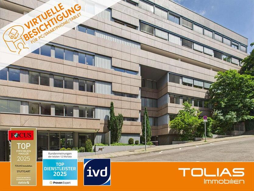 Erstbezug nach Modernisierung: Bürofläche in Stuttgart-Mitte – barrierefrei & vielseitig nutzbar. zimmer