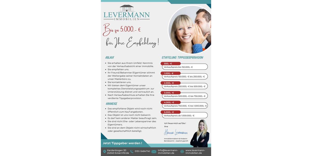 Doppelhaushälfte Kropp - 6 Zimmer, 148 m&sup2;, 1.300&euro; | Angebot:26038834