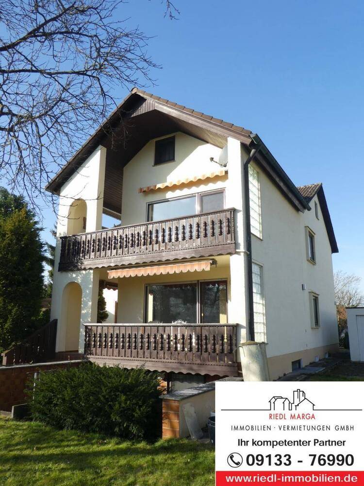 Ruhig gelegene 3-Zimmer Wohnung mit Balkon und kleinem Gartenanteil in Baiersdorf-Igelsdorf