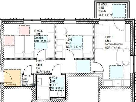 Etagenwohnung Lotte Büren - 3 Zimmer, 61 m&sup2;, 854&euro; | Angebot:25729216