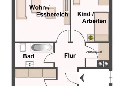 3 Zimmer Wohnung Kahlertstraße 1 zimmer
