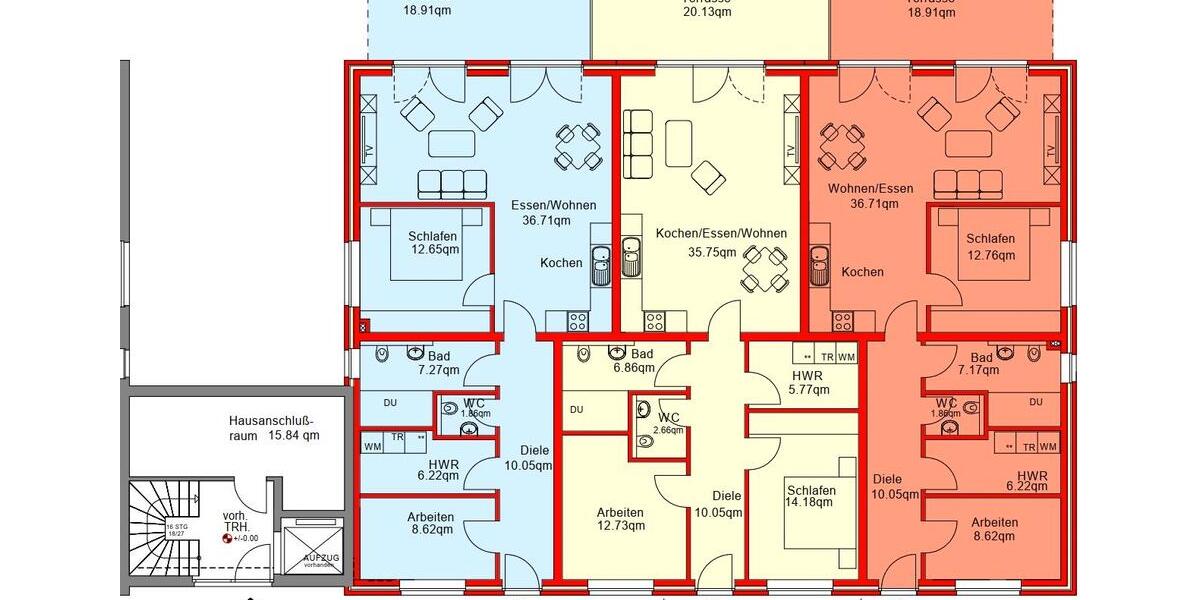 Erdgeschoßwohnung Zetel - 3 Zimmer, 108 m&sup2;, 850&euro; | Angebot:26698545