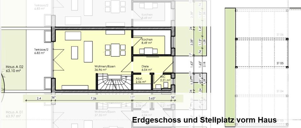 Reihenhaus Sankt Wolfgang - 9 Zimmer, 152 m&sup2;, 2.170&euro; | Angebot:26702390