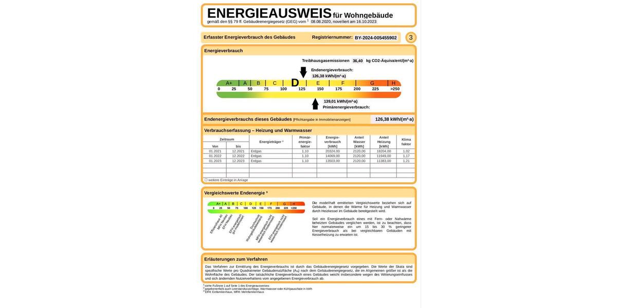 Reihenhaus Haßfurt - 4 Zimmer, 106 m&sup2;, 750&euro; | Angebot:26043434