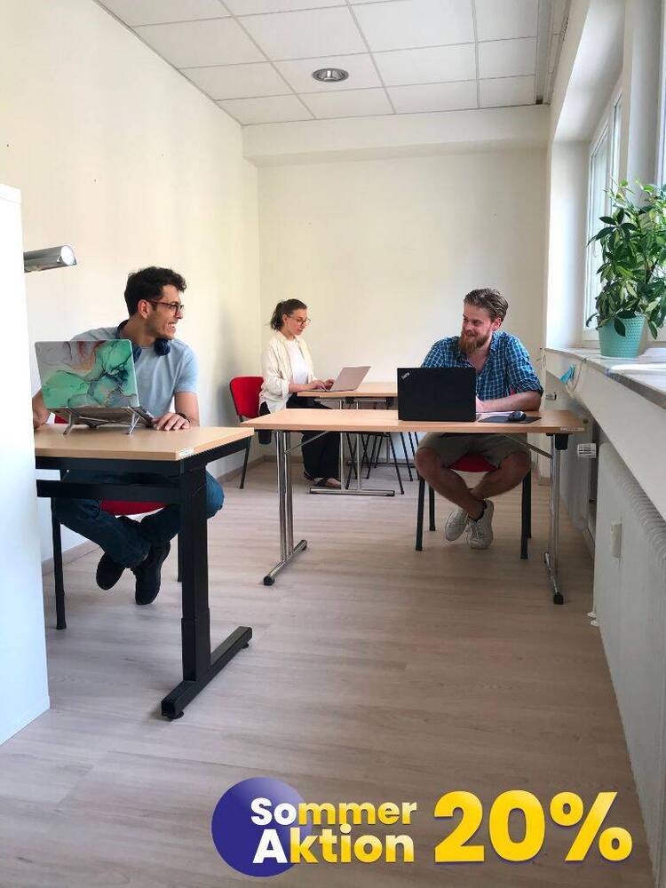 Büro in Bahnhofsnähe mit eigener Küche - All-in-Miete
