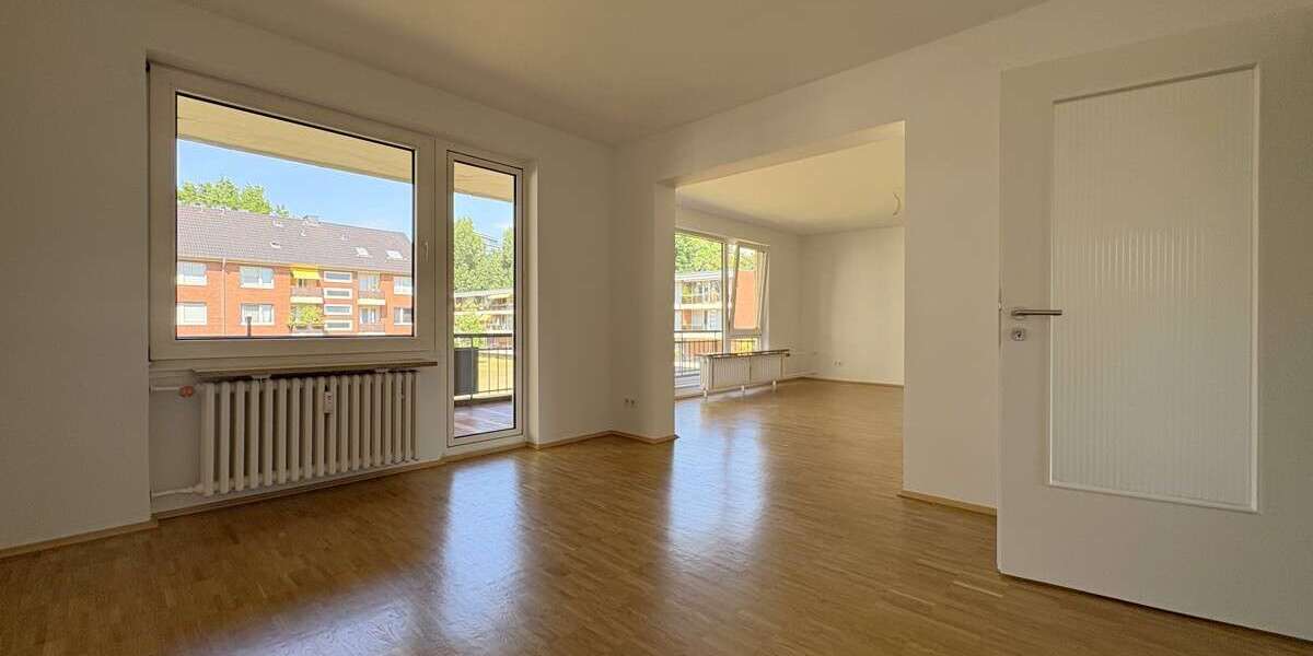 Etagenwohnung Düsseldorf Lörick - 3 Zimmer, 90 m&sup2;, 1.210&euro; | Angebot:27070723