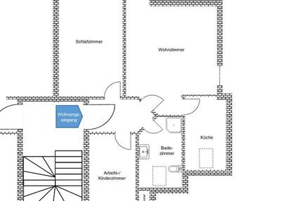 Wohnung Olpe - 4 Zimmer, 67 m&sup2;, 590&euro; | Angebot:26691977