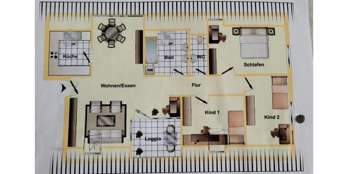 Dachgeschoßwohnung Ostfildern - 4 Zimmer, 83 m&sup2;, 1.200&euro; | Angebot:25170885