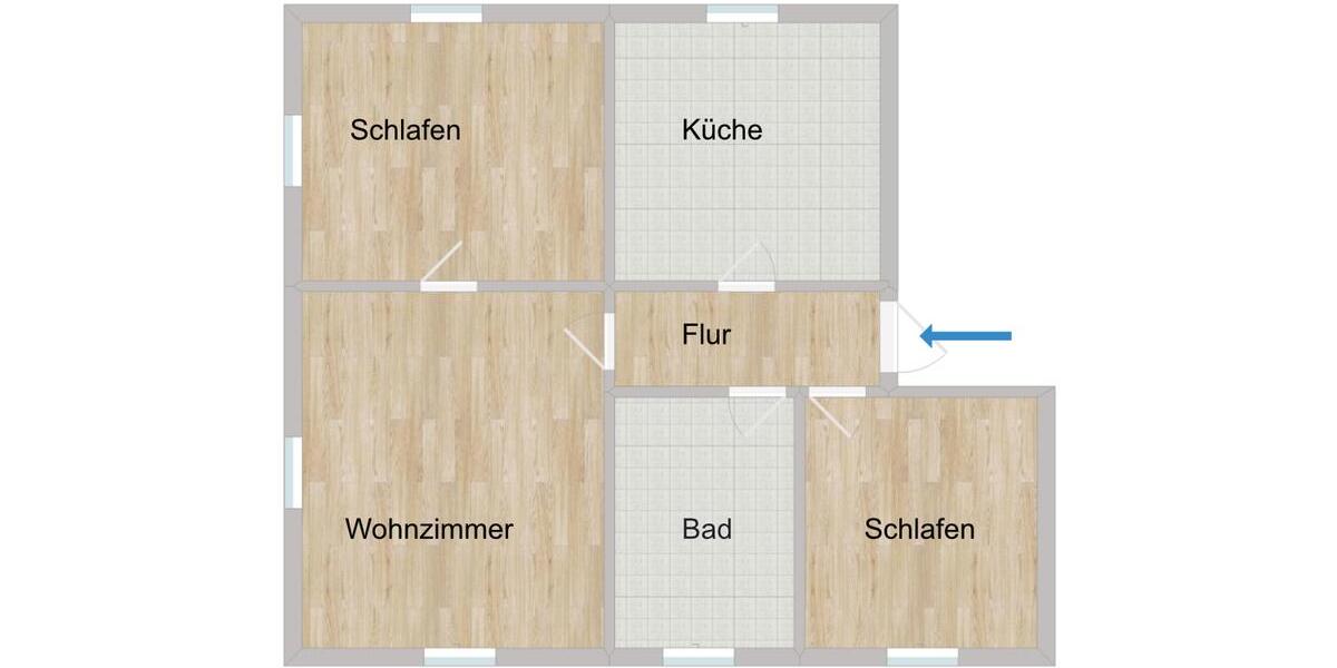 Etagenwohnung Klingenthal Zwota - 3 Zimmer, 71 m&sup2;, 280&euro; | Angebot:25392797